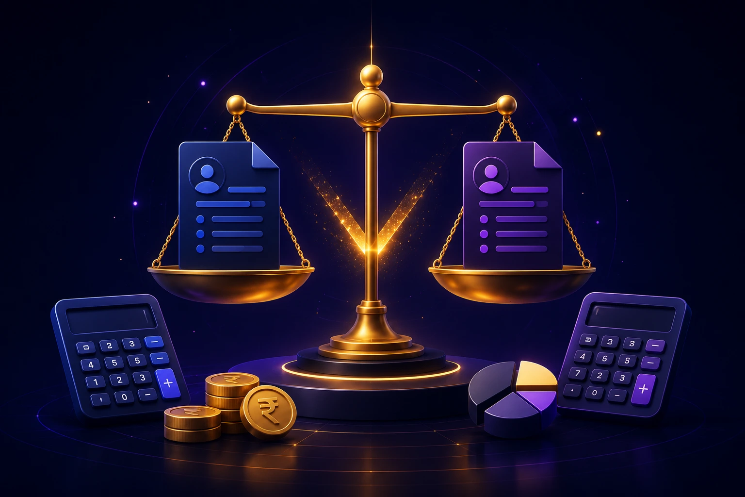 Income tax regime calculator