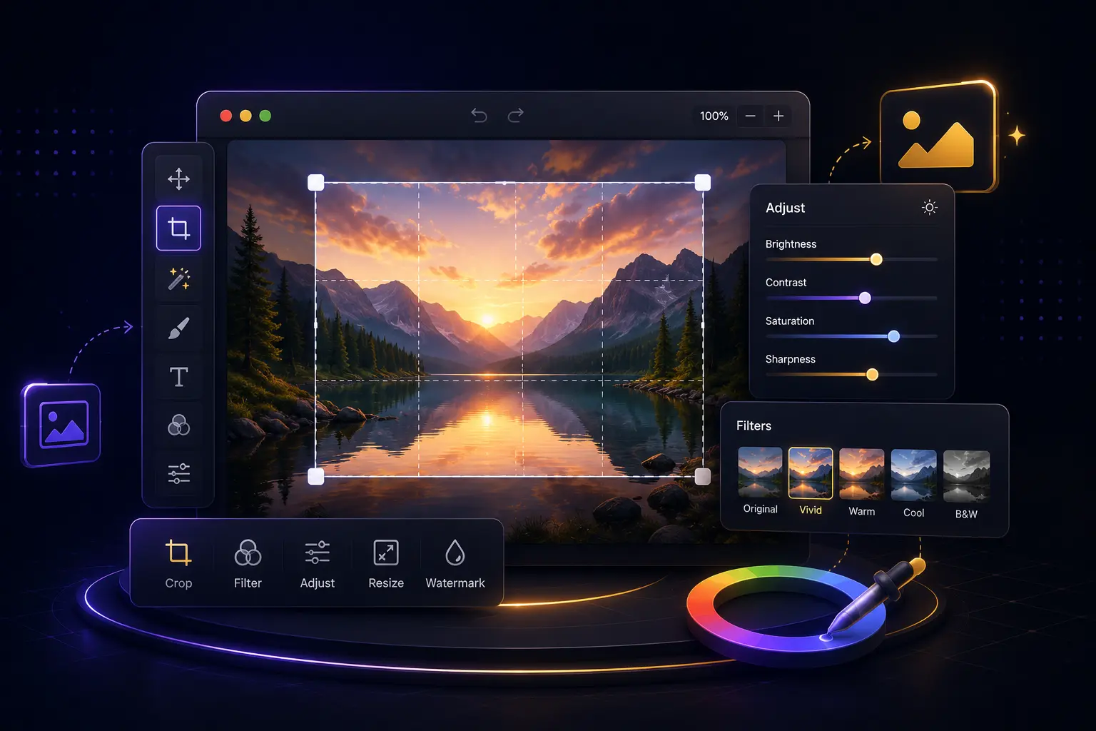 Image editor tool